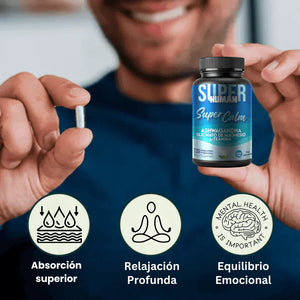 Super Calm - Cápsulas Relajación y Enfoque Total, 100% Natural